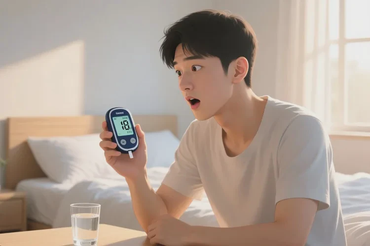 32岁早上空腹血糖24.3是怎么回事(图1)