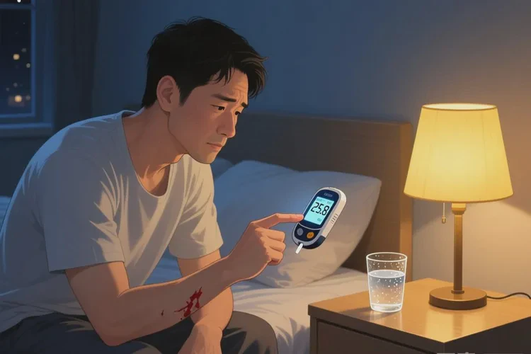 32岁睡前血糖25.8是怎么回事(图1)