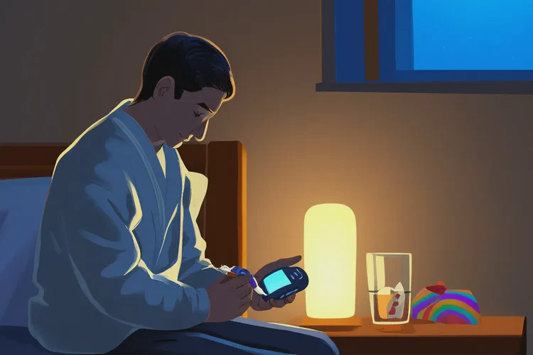 38岁睡前血糖3点0是怎么回事(图1)