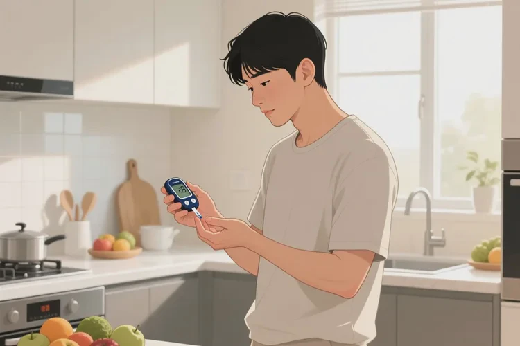 33岁晚餐血糖21.4是怎么回事(图1)