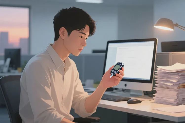 32岁晚上血糖8点3是怎么回事(图1)