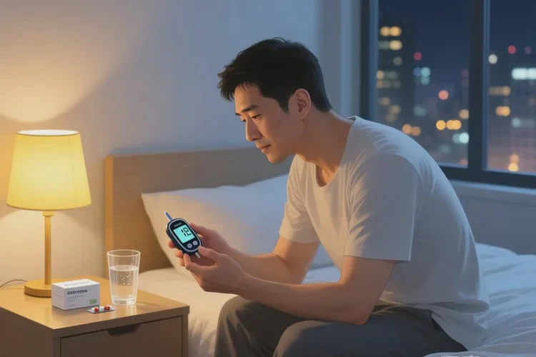 32岁睡前血糖24.7是怎么回事(图1)