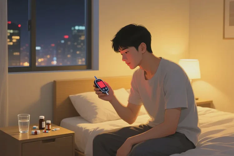 32岁睡前血糖23.4是怎么回事(图1)