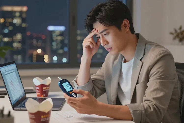 32岁晚上血糖8点8是怎么回事(图1)