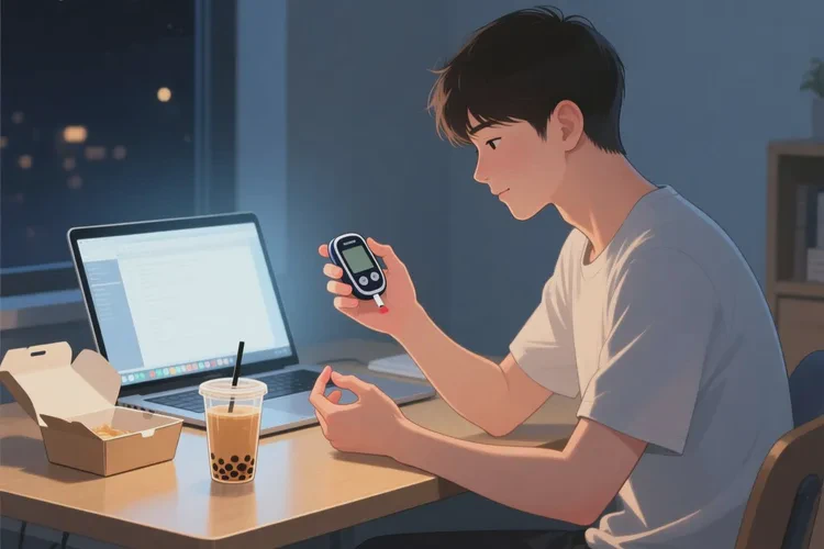 32岁睡前血糖28.6是怎么回事(图1)