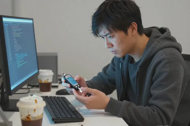 32岁早上空腹血糖25.3是怎么回事(图1)