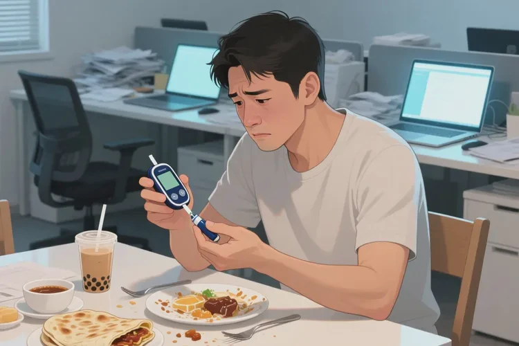 33岁早餐血糖18点8是怎么回事(图1)