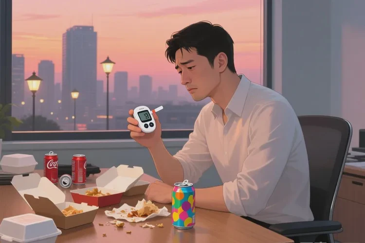 32岁中午血糖18.3是怎么回事(图1)