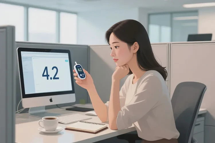 33岁早餐血糖4点2是怎么回事(图2)