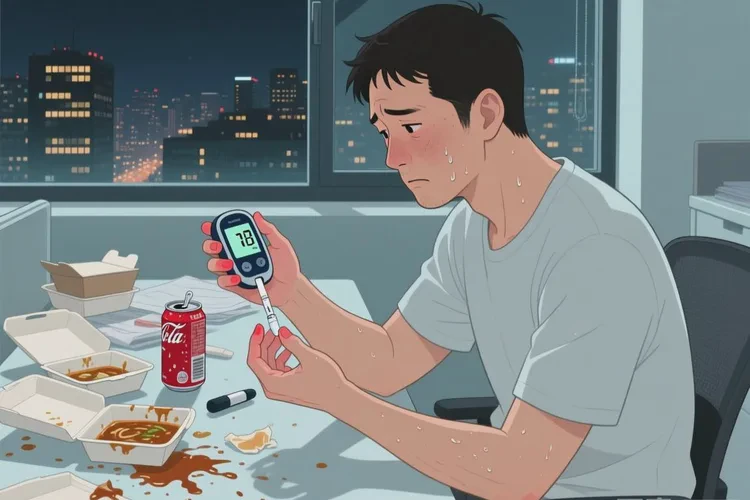 32岁晚上血糖16.9是怎么回事(图1)