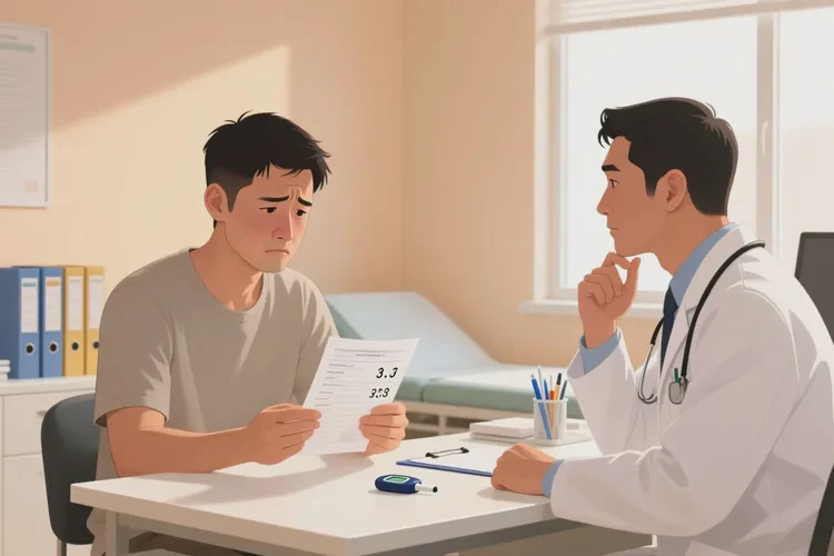 33岁空腹血糖15点5是怎么回事(图1)