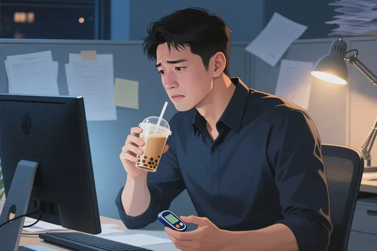 32岁睡前血糖26.3是怎么回事(图1)