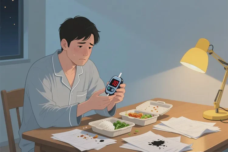 32岁晚上血糖18.5是怎么回事(图1)