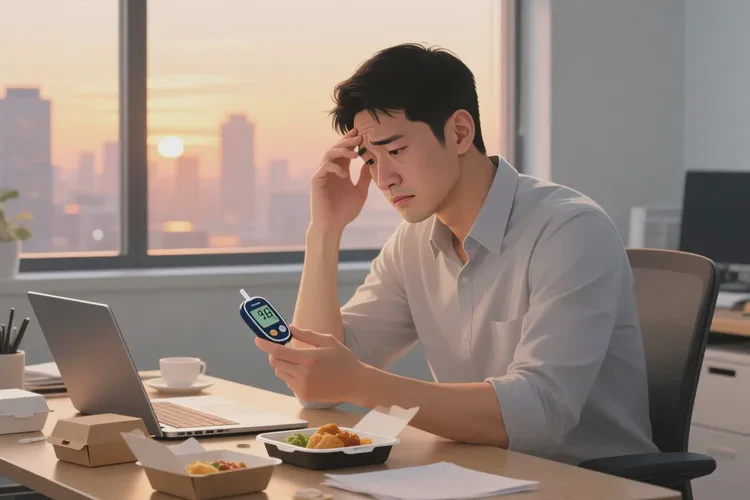 33岁中餐血糖12点6是怎么回事(图1)