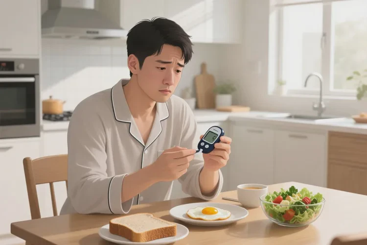 33岁早餐血糖12.3是怎么回事(图1)