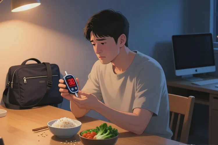 32岁晚上血糖21.3是怎么回事(图1)