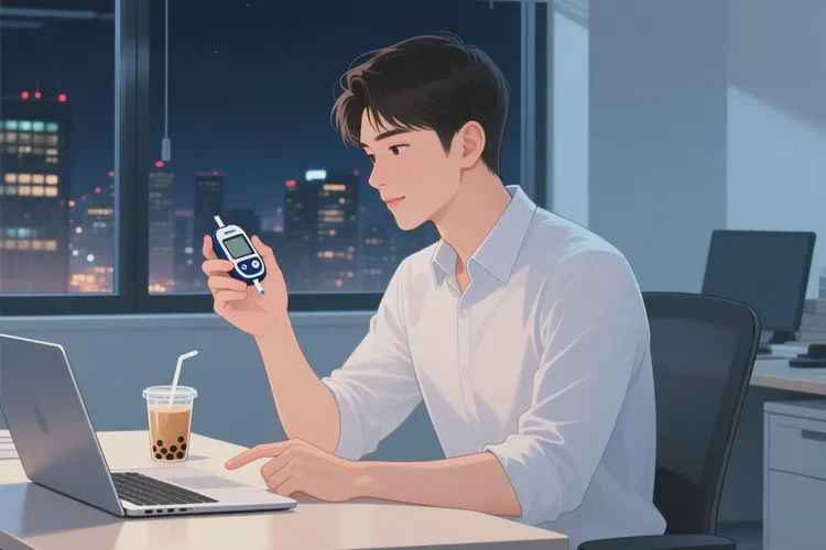 32岁晚上血糖9点3是怎么回事(图1)