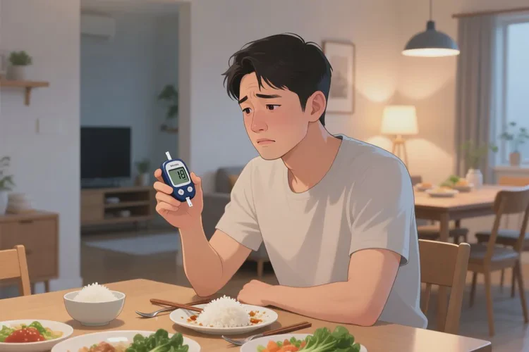 33岁晚餐血糖15.3是怎么回事(图1)