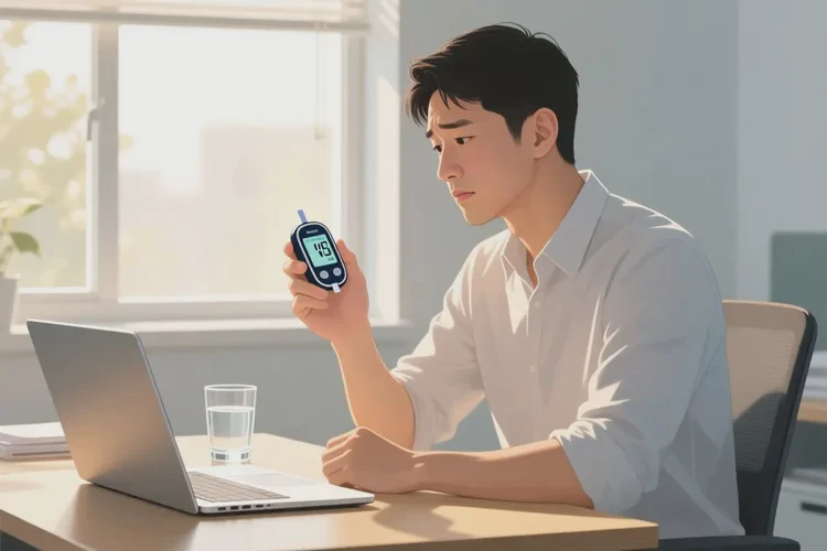 33岁中午血糖7.9是怎么回事(图1)