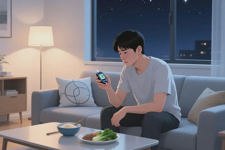 32岁睡前血糖9点4是怎么回事(图1)