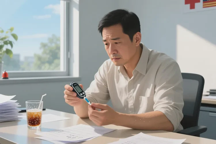 32岁中午血糖26.4是怎么回事(图1)