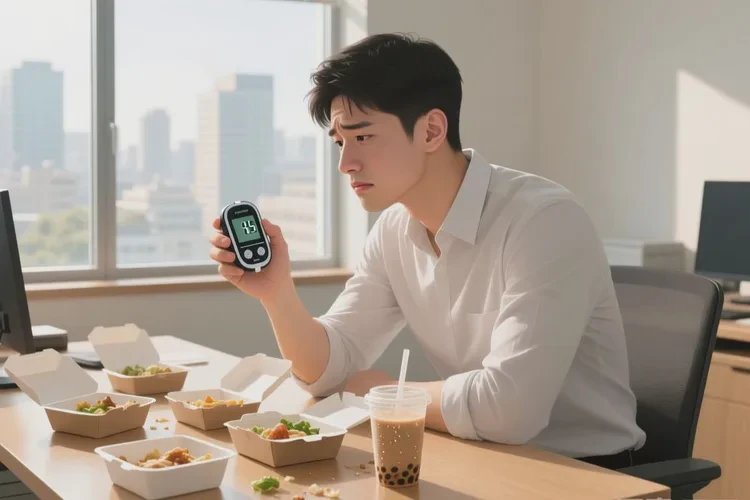 32岁中午血糖25.8是怎么回事(图1)