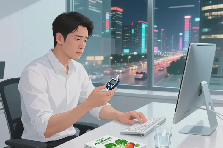 33岁空腹血糖14点8是怎么回事(图1)