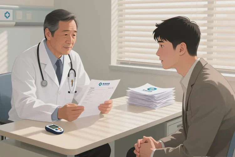 33岁早餐血糖20.3是怎么回事(图2)