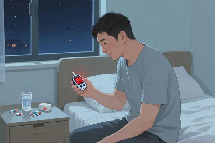 32岁睡前血糖24.3是怎么回事(图1)