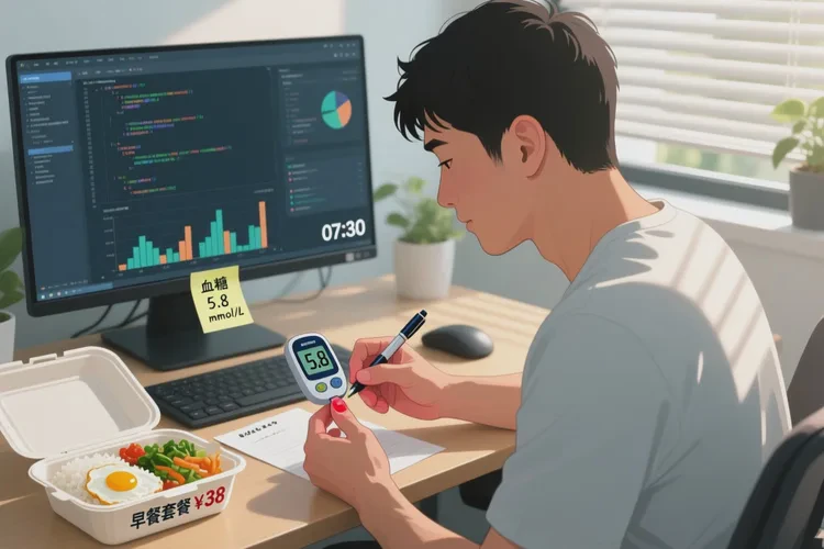 33岁早上空腹血糖6.8是怎么回事(图1)