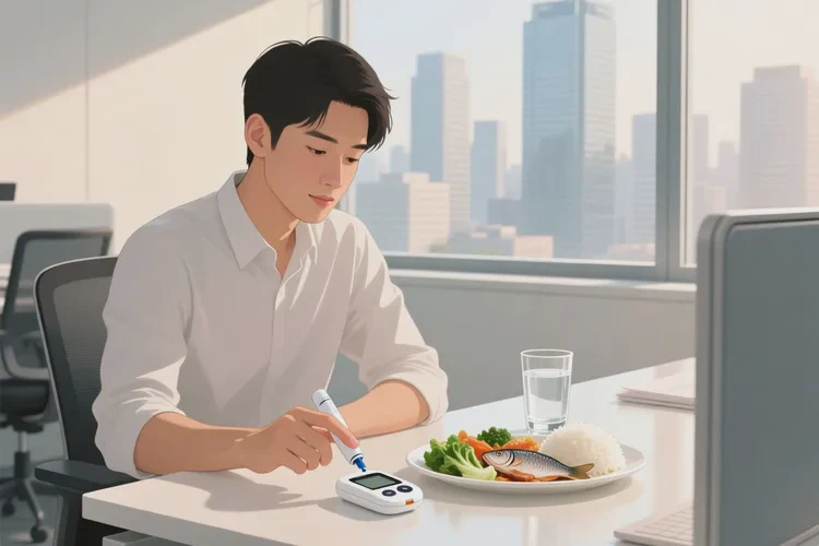 32岁中午血糖4.7是怎么回事(图1)