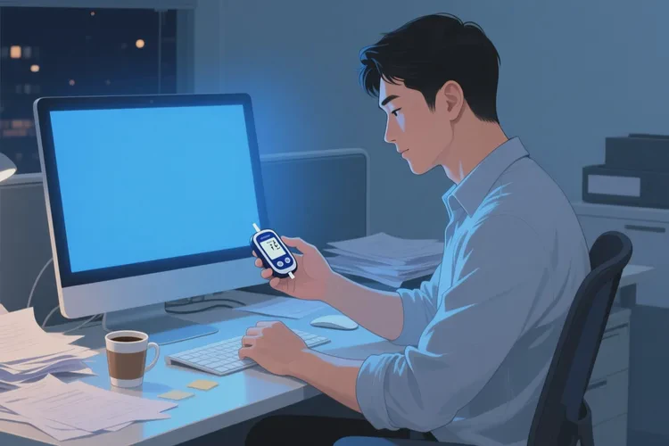 32岁晚上血糖6.0是怎么回事(图2)