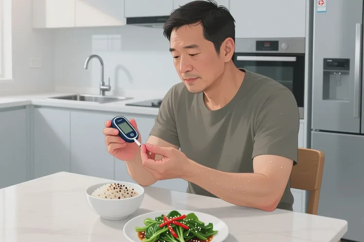 33岁晚餐血糖6点4是怎么回事(图1)