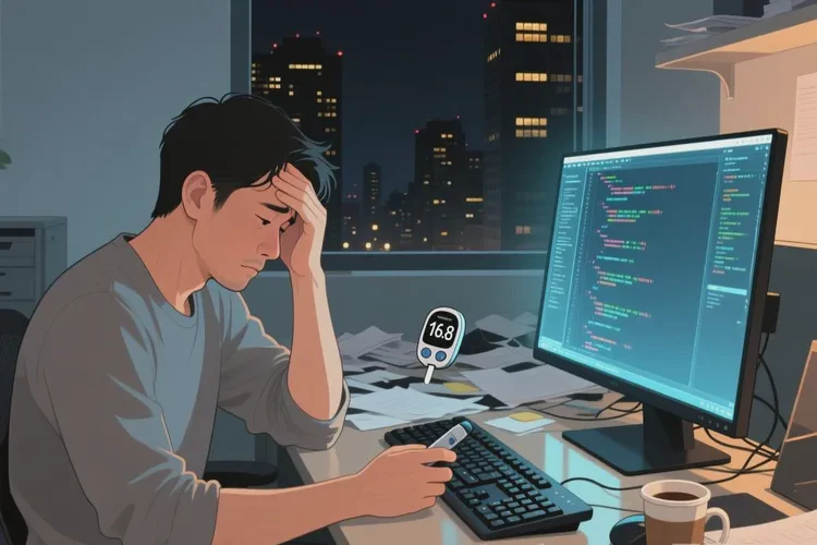 32岁早上血糖16点8是怎么回事(图1)