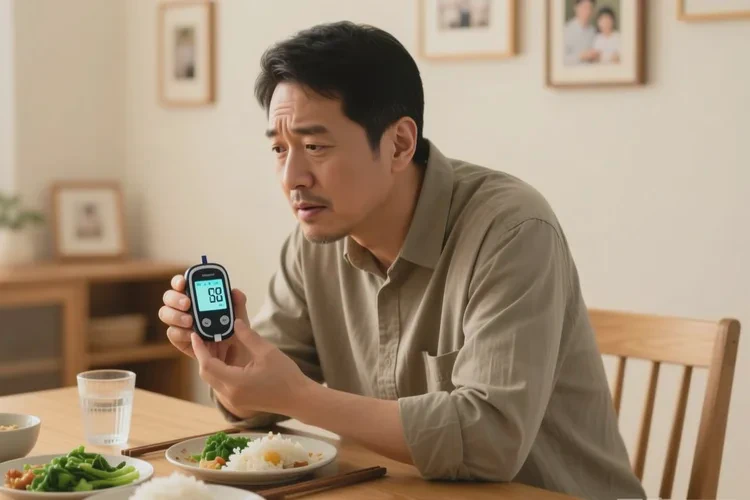 33岁中餐血糖12.7是怎么回事(图1)