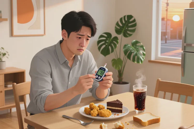 33岁晚餐血糖12点9是怎么回事(图1)