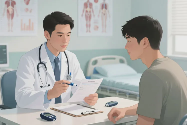 32岁中午血糖12.2是怎么回事(图2)