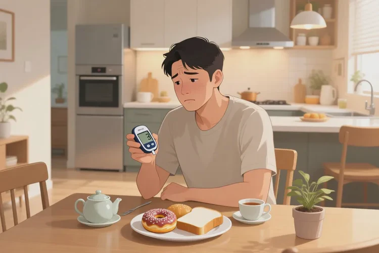 33岁早餐血糖19点4是怎么回事(图1)