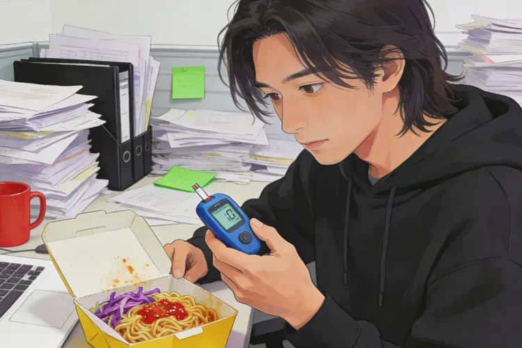 32岁中午血糖9点8是怎么回事(图1)