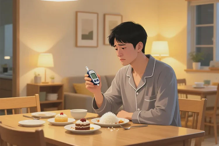 33岁晚餐血糖14.5是怎么回事(图1)