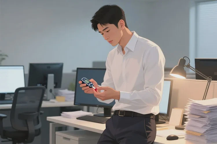 33岁晚餐血糖13点1是怎么回事(图1)