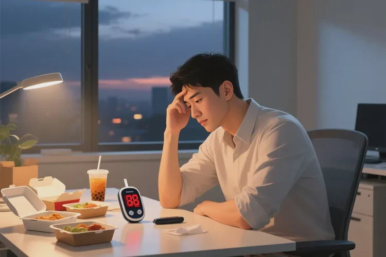 32岁中午血糖18.7是怎么回事(图1)