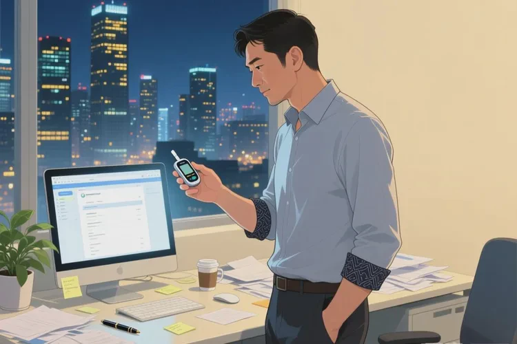 33岁晚餐血糖7点1是怎么回事(图1)