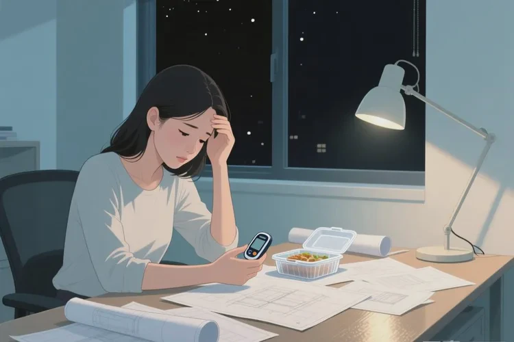 33岁晚餐血糖3.7是怎么回事(图1)