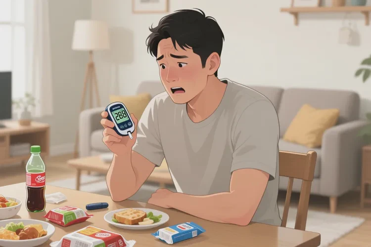 32岁中午血糖28.8是怎么回事(图1)