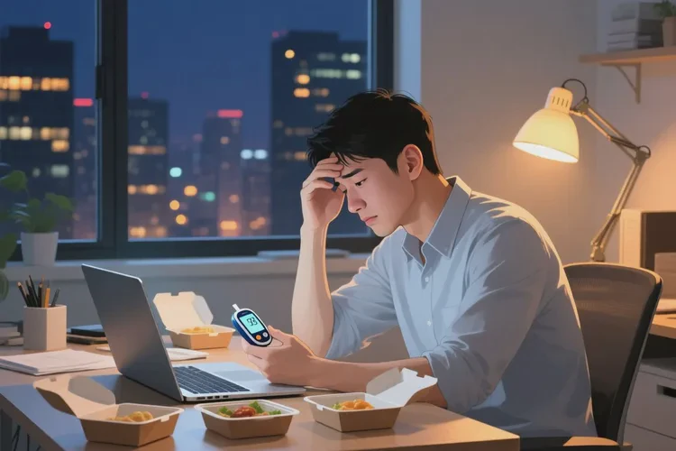 33岁餐后血糖7点7是怎么回事(图1)