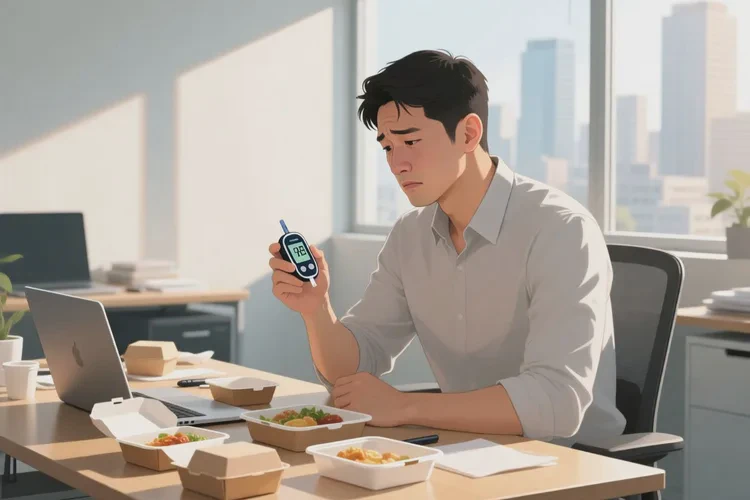 32岁中午血糖9.5是怎么回事(图1)