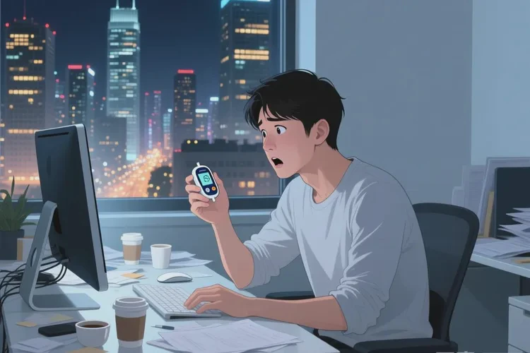 32岁晚上血糖20.9是怎么回事(图1)