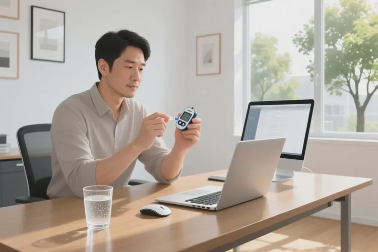 32岁中午血糖8点8是怎么回事(图1)