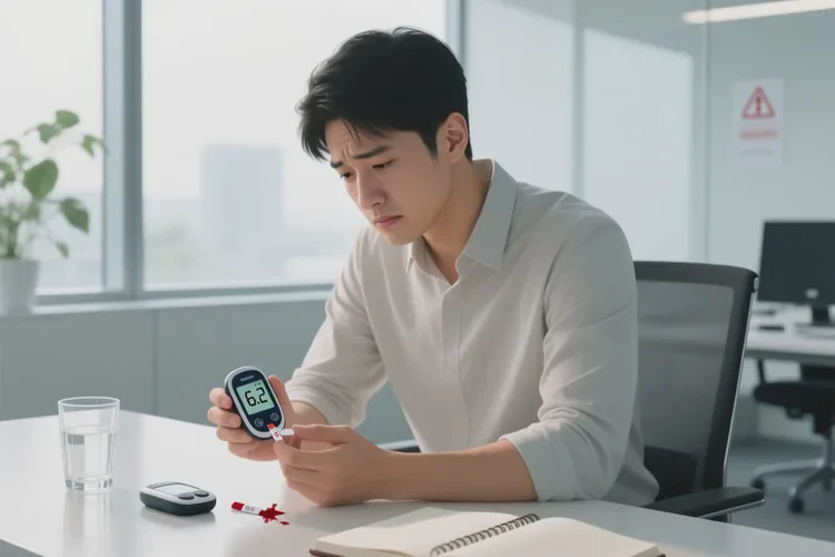 32岁中午血糖9点6是怎么回事(图1)